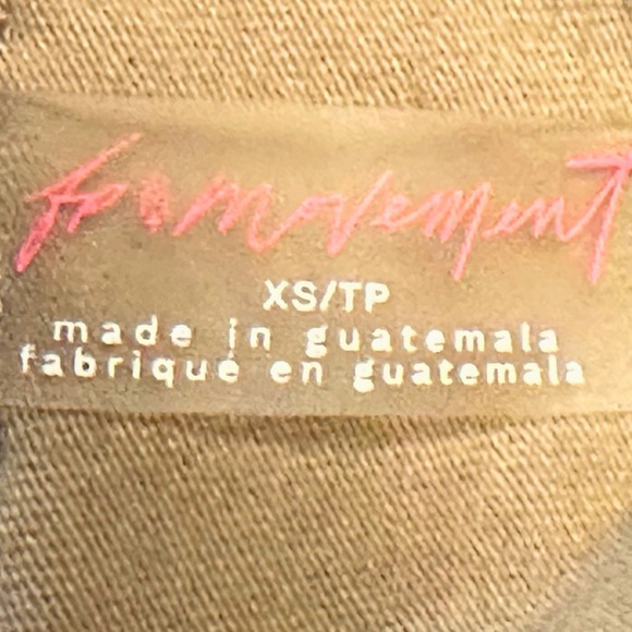 Free People Movement Hot Shot Romper Mini Dress in Mocha Latte Sz Small - Picture 12 of 14